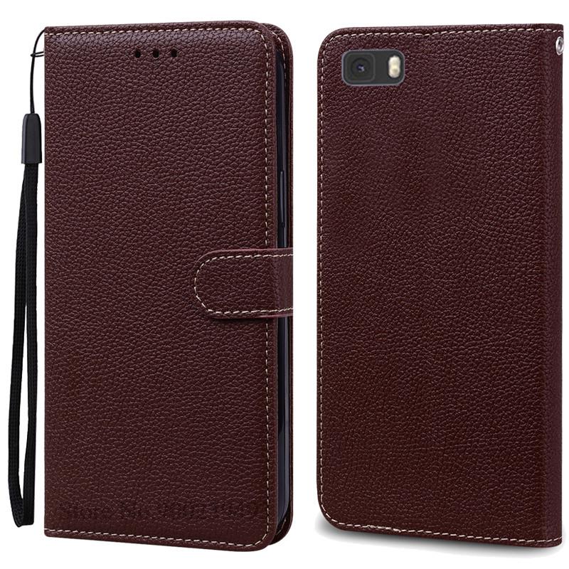 Для чехла Huawei P8 Lite на для Huawei ALE-L21 ALE-L02 ALE-L23 Чехол-книжка с откидной крышкой для Huawei P8 Lite ALE-L21 2016 2015 Чехлы для телефонов P8 Lite 2015 2016 кофейный