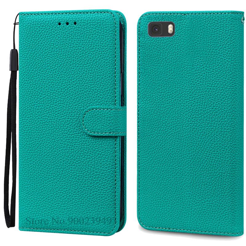 Для чехла Huawei P8 Lite на для Huawei ALE-L21 ALE-L02 ALE-L23 Чехол-книжка с откидной крышкой для Huawei P8 Lite ALE-L21 2016 2015 Чехлы для телефонов P8 Lite 2015 2016 циан